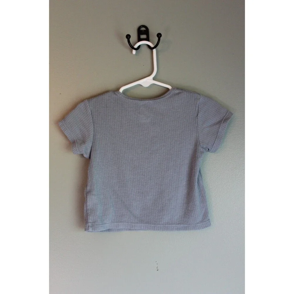 Cloud Island Unisex Baby Shirt Gray with Yellow Bear 6-9M